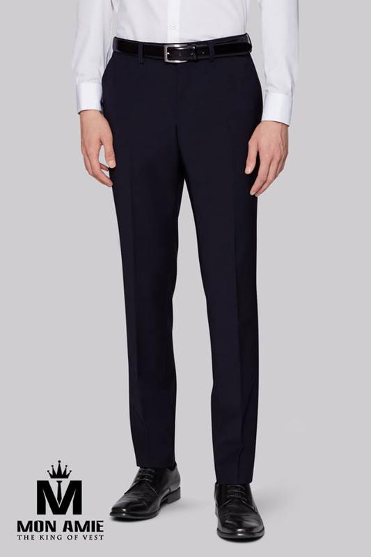 Quần Tây Nam Xanh Đen Đẹp