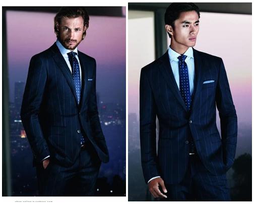 Giúp quý ông phối màu comple 'chuẩn'