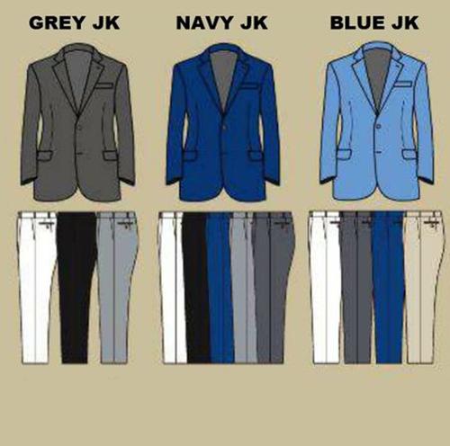 Giúp quý ông phối màu comple 'chuẩn'