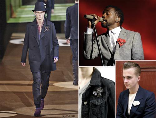 Chọn phụ kiện thú vị cho áo vest của chàng