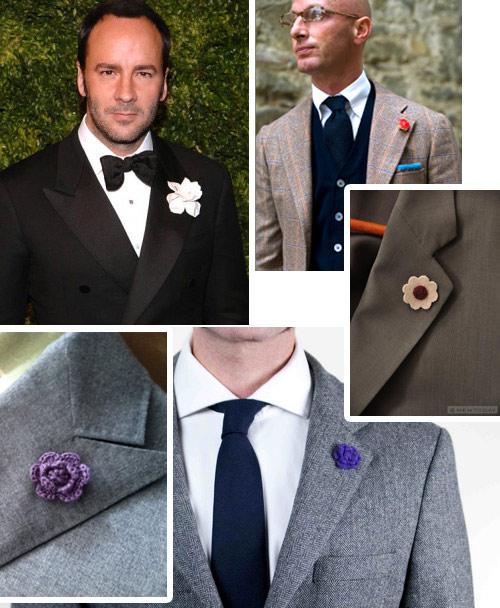 Chọn phụ kiện thú vị cho áo vest của chàng