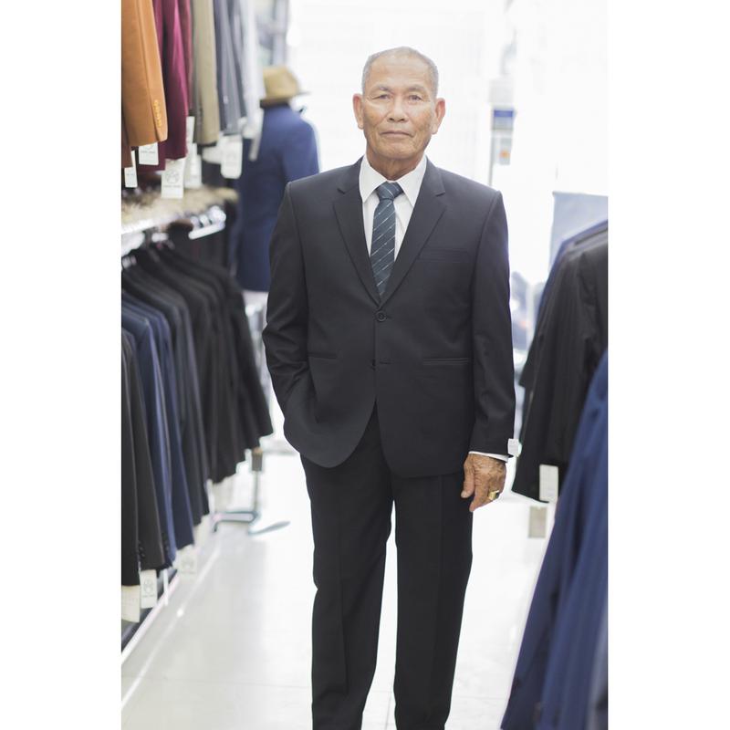 Bộ Vest Sui Gia Màu Đen F47.050